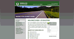 Desktop Screenshot of idrissolicitors.co.uk
